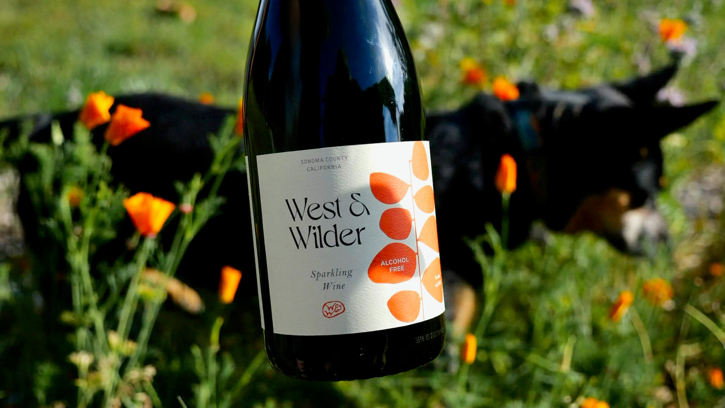 West & Wilder Non-Alcoholic Sparkling Wine