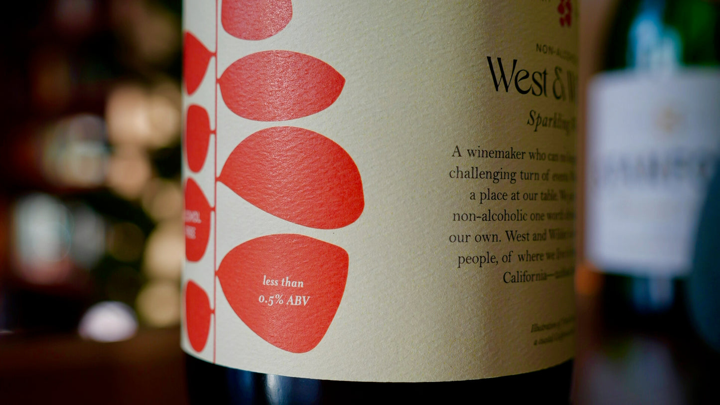 West & Wilder Non-Alcoholic Sparkling Wine